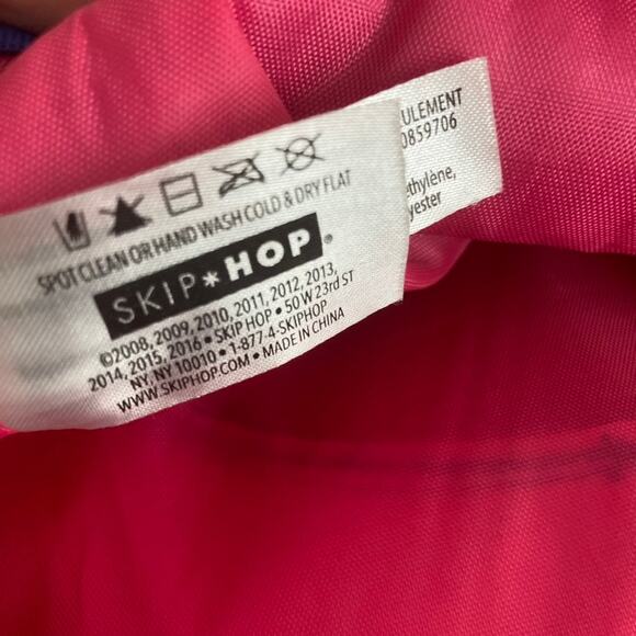 Skip Hop Zoo Butterfly Preschool Backpack - Pink Blue - Picture 10 of 12